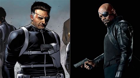 was nick fury originally white.